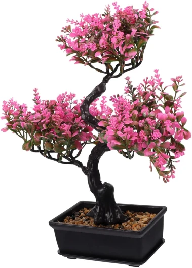 Plantes Artificielles Pot Décoration de Bureau et D Intérieur Ornements Bonsai Tombants pour Maison pour Aménagement Intérieur et Décorations Modernes