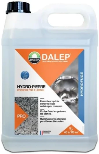 DALEP TTA50059 Protecteur spécial Hydro-Pierre Hydrofuge/Oléofuge-5 L-260 005