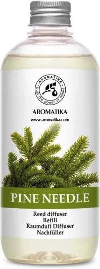 Recharge Diffuseur de Parfum Pine Needle 500ml - Arôme Pin Sylvestre Odeur D'Aiguilles de Pin - Fragrance Fraîche et Durable pour Aromathérapie - Maison - Bureau - Fitness - Restaurant - Boutique