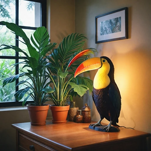 Éclairez votre intérieur avec la lampe toucan