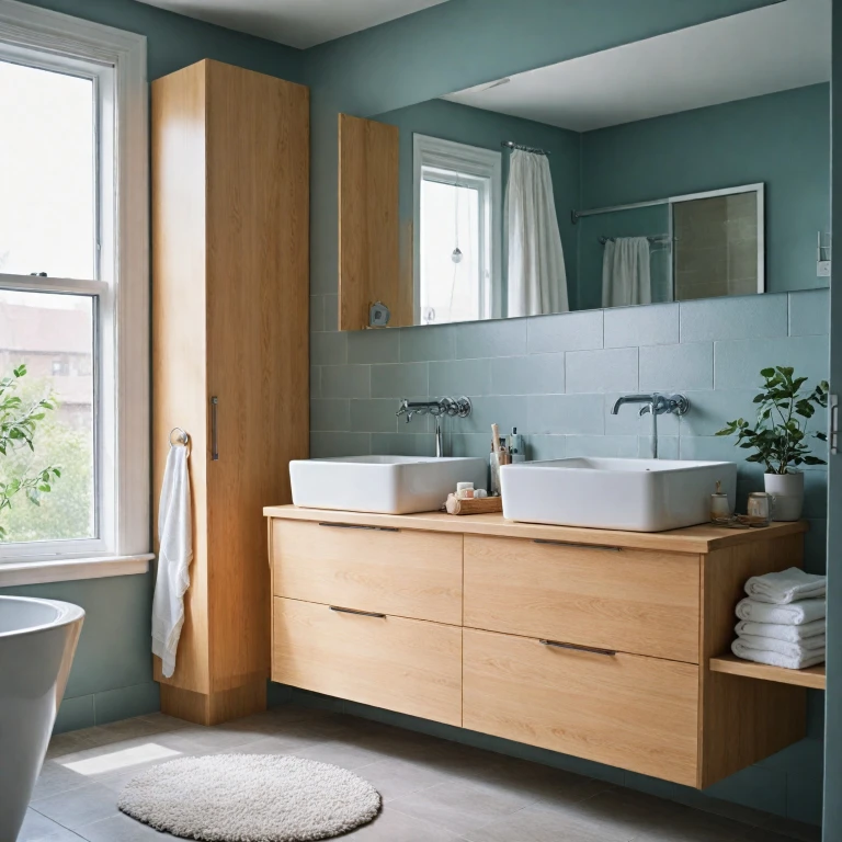 Aménagez votre salle de bain avec les meubles Ikea