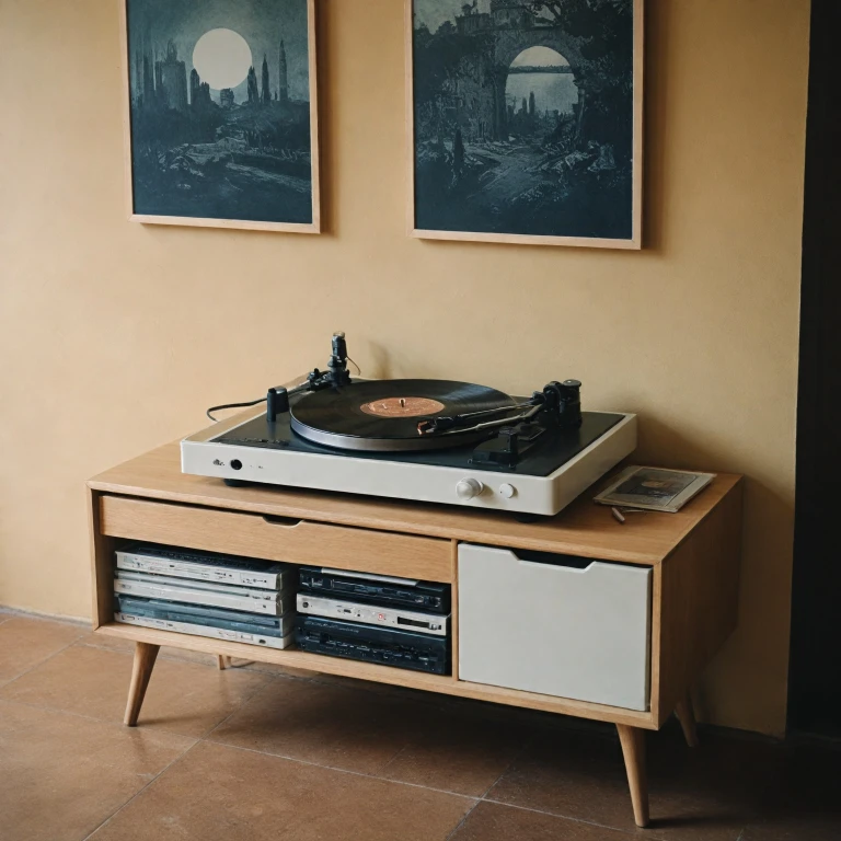 L'élégance du meuble pour platine vinyle : un choix design et pratique