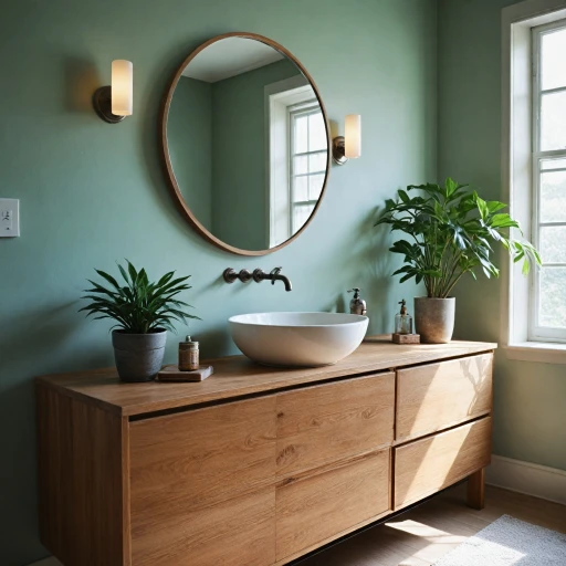 L'élégance du meuble vasque en bois pour votre salle de bain