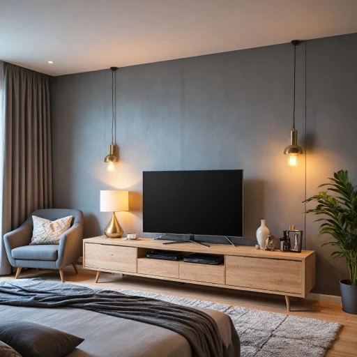 Aménager votre chambre avec un meuble TV pratique