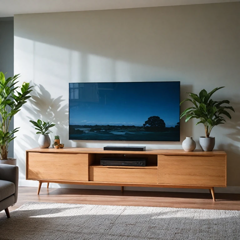 Aménagez votre espace avec un meuble TV élégant et fonctionnel